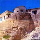 Houses On Old Homs Castel Ruins