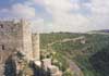 View from  Saladin Castel, near Latakia